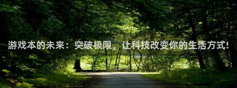 鼎点娱乐的意思：游戏本的未来：突破极限，让科技改变你的生活方